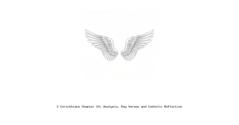 2 Corinthians Chapter 10: Analysis, Key Verses and Catholic Reflection