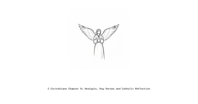 2 Corinthians Chapter 8: Analysis, Key Verses and Catholic Reflection