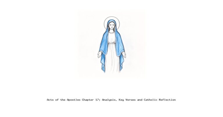 Acts of the Apostles Chapter 17: Analysis, Key Verses and Catholic Reflection