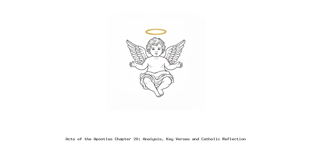 Acts of the Apostles Chapter 20: Analysis, Key Verses and Catholic Reflection