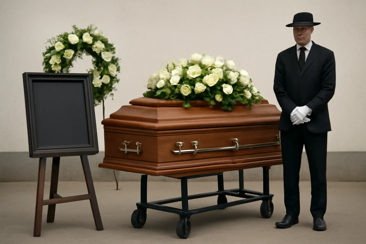 banner funeral