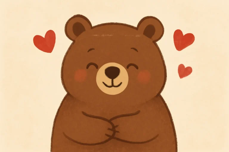 bear with hearts