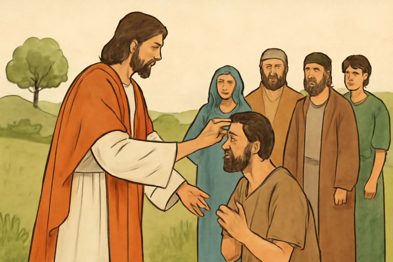 bible stories about healing