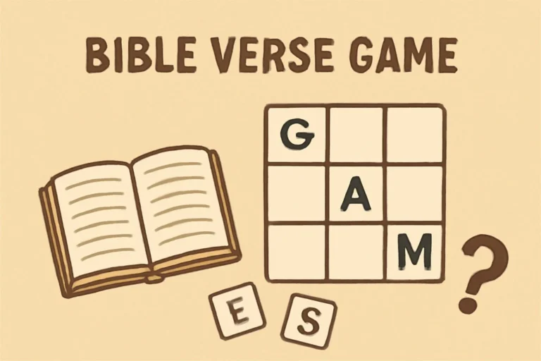 bible verse game