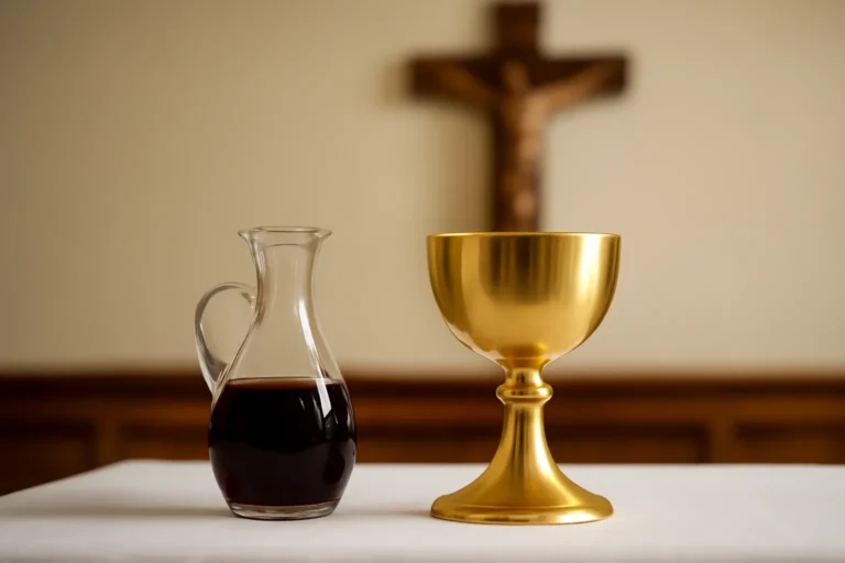 catholic mass wine