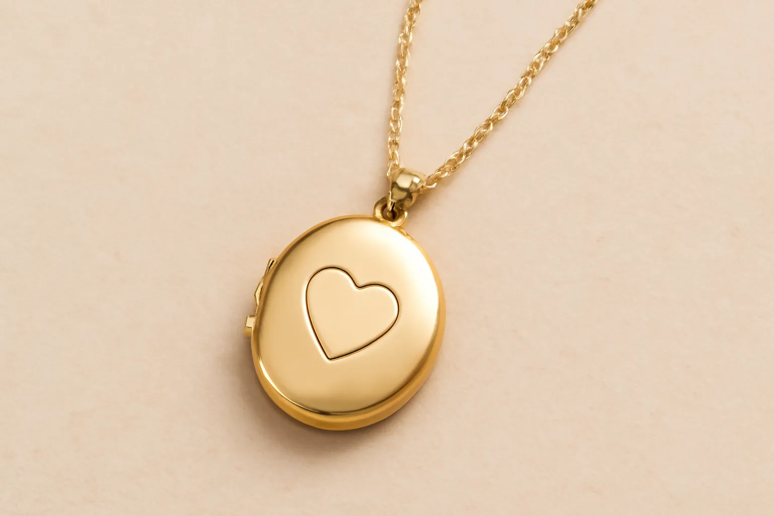 childs locket necklace