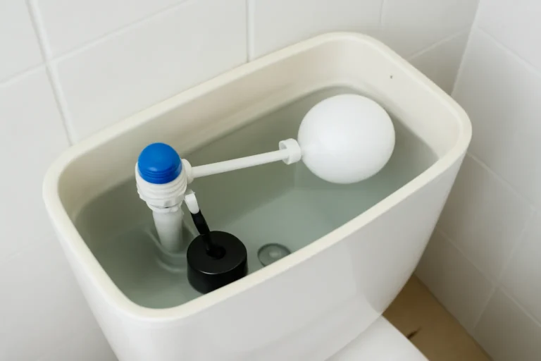 clean toilet water tank