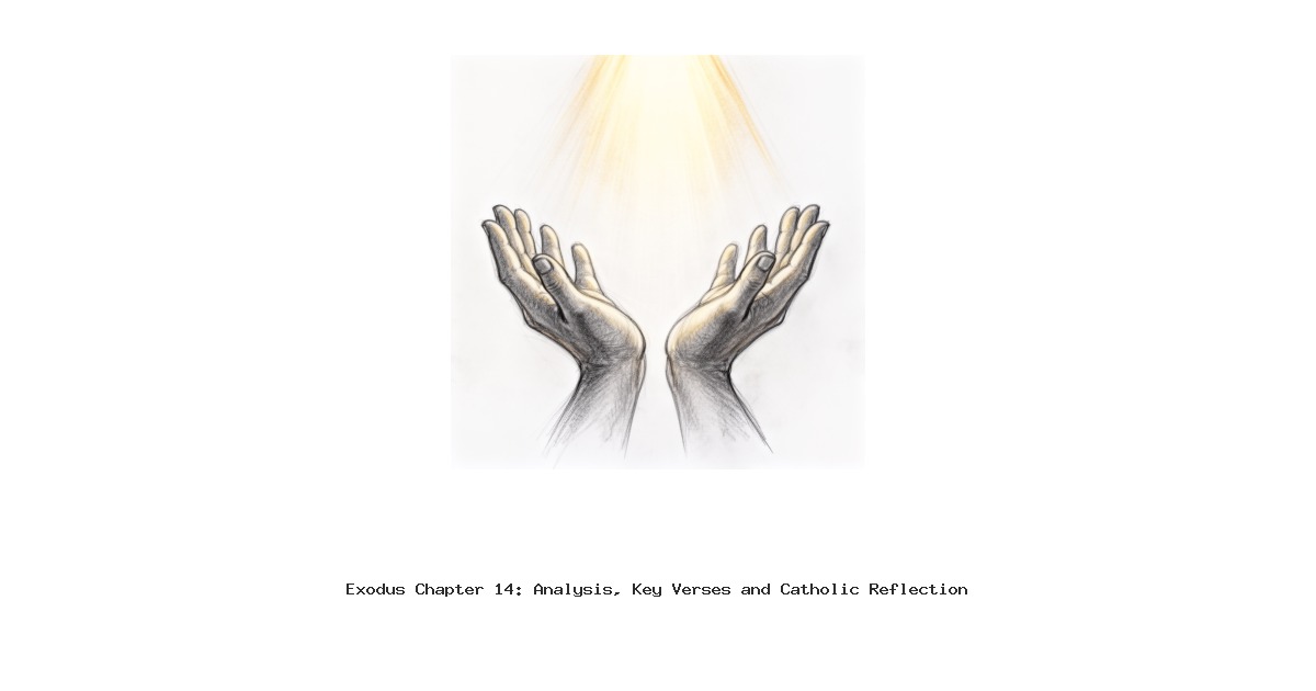 Exodus Chapter 14: Analysis, Key Verses and Catholic Reflection