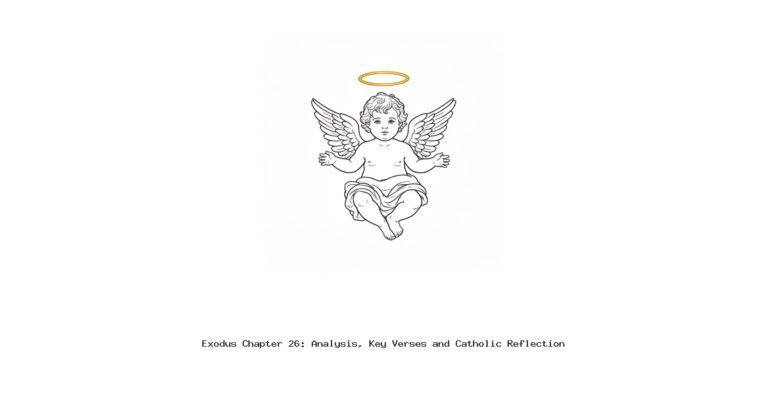 Exodus Chapter 26: Analysis, Key Verses and Catholic Reflection