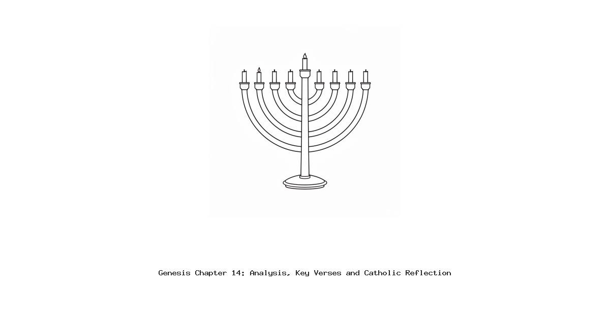 Genesis Chapter 14: Analysis, Key Verses and Catholic Reflection
