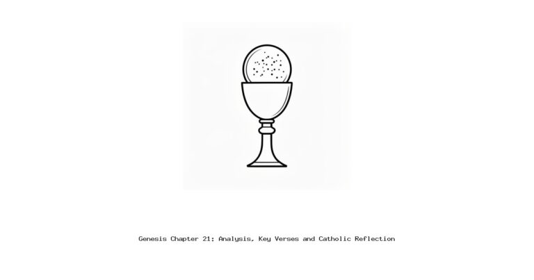 Genesis Chapter 21: Analysis, Key Verses and Catholic Reflection