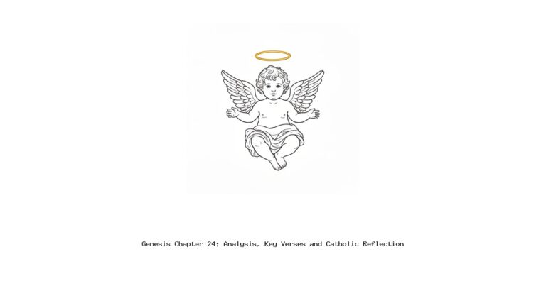 Genesis Chapter 24: Analysis, Key Verses and Catholic Reflection