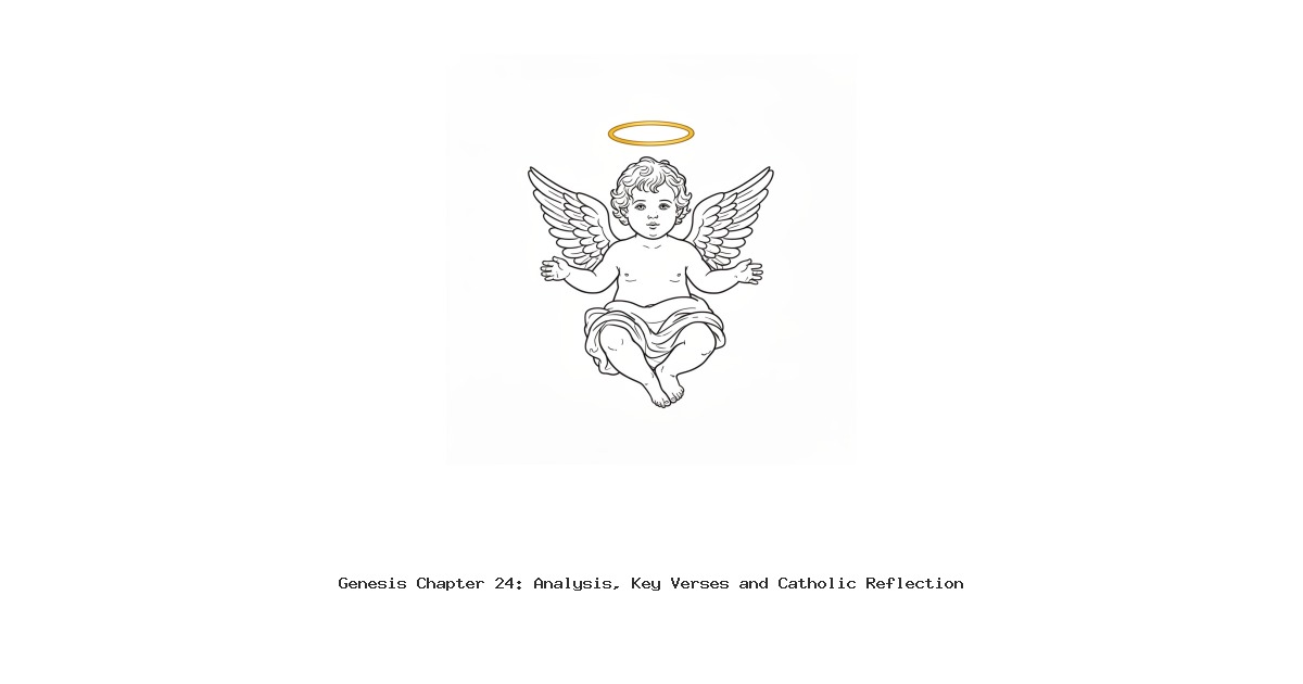 Genesis Chapter 24: Analysis, Key Verses and Catholic Reflection