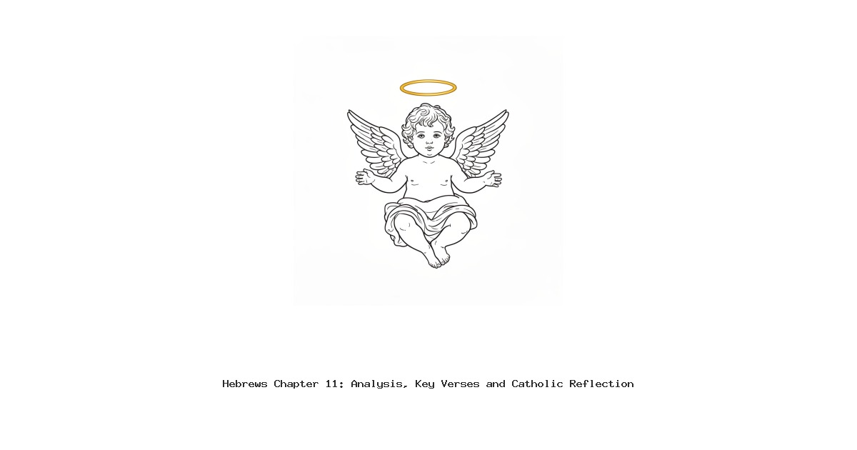 Hebrews Chapter 11: Analysis, Key Verses and Catholic Reflection