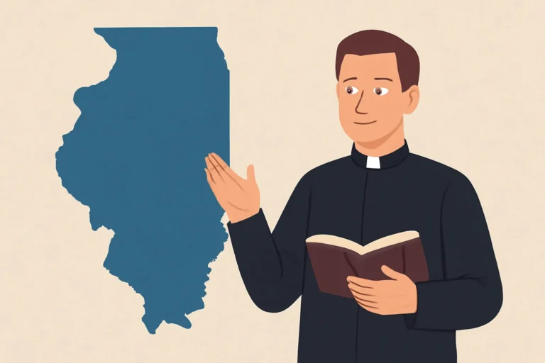 illinois ordained minister requirements