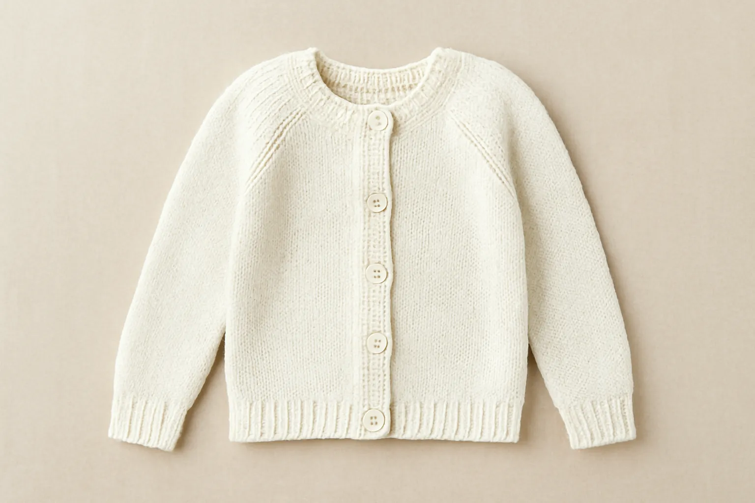 knitted white jacket