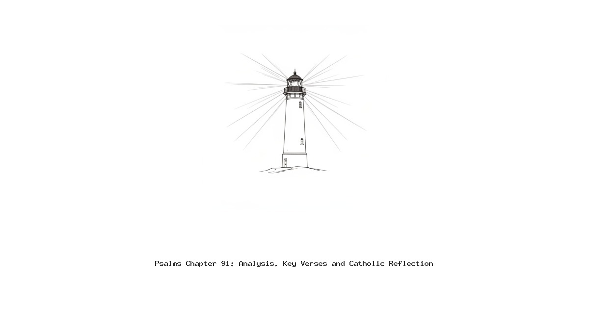 Psalms Chapter 91: Analysis, Key Verses and Catholic Reflection