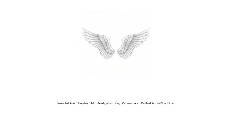 Revelation Chapter 10: Analysis, Key Verses and Catholic Reflection