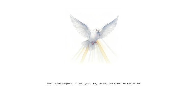 Revelation Chapter 14: Analysis, Key Verses and Catholic Reflection