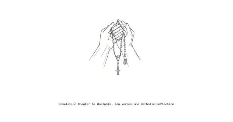 Revelation Chapter 5: Analysis, Key Verses and Catholic Reflection