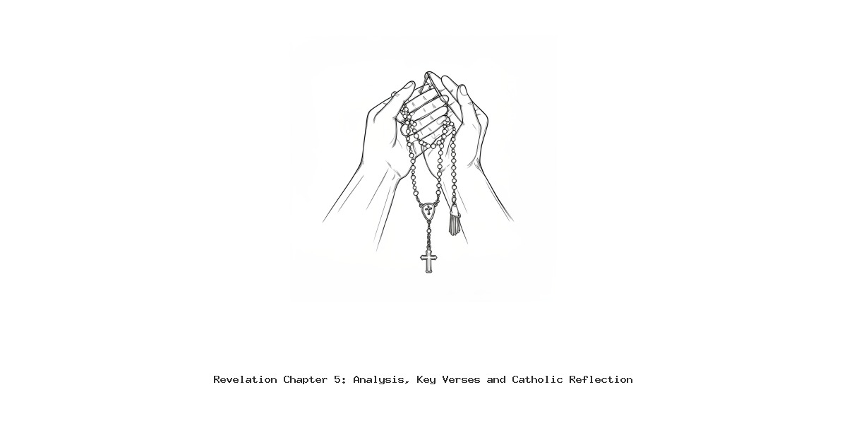 Revelation Chapter 5: Analysis, Key Verses and Catholic Reflection
