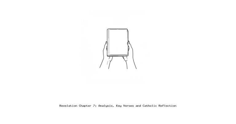 Revelation Chapter 7: Analysis, Key Verses and Catholic Reflection