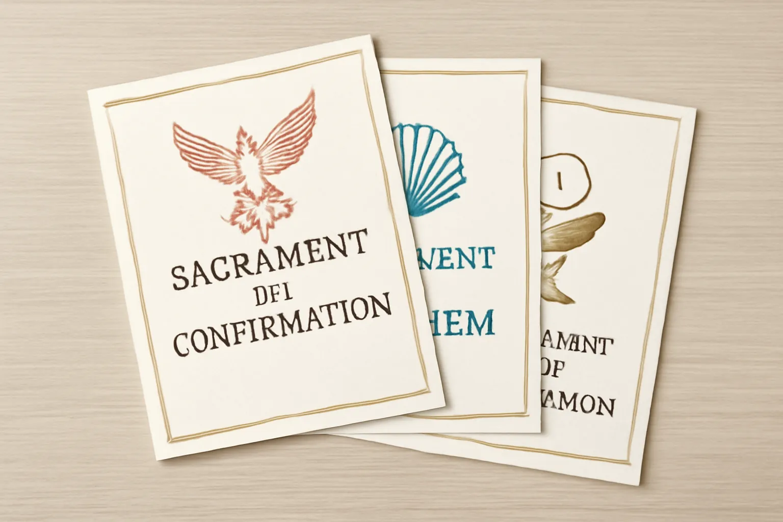 sacramental certificates