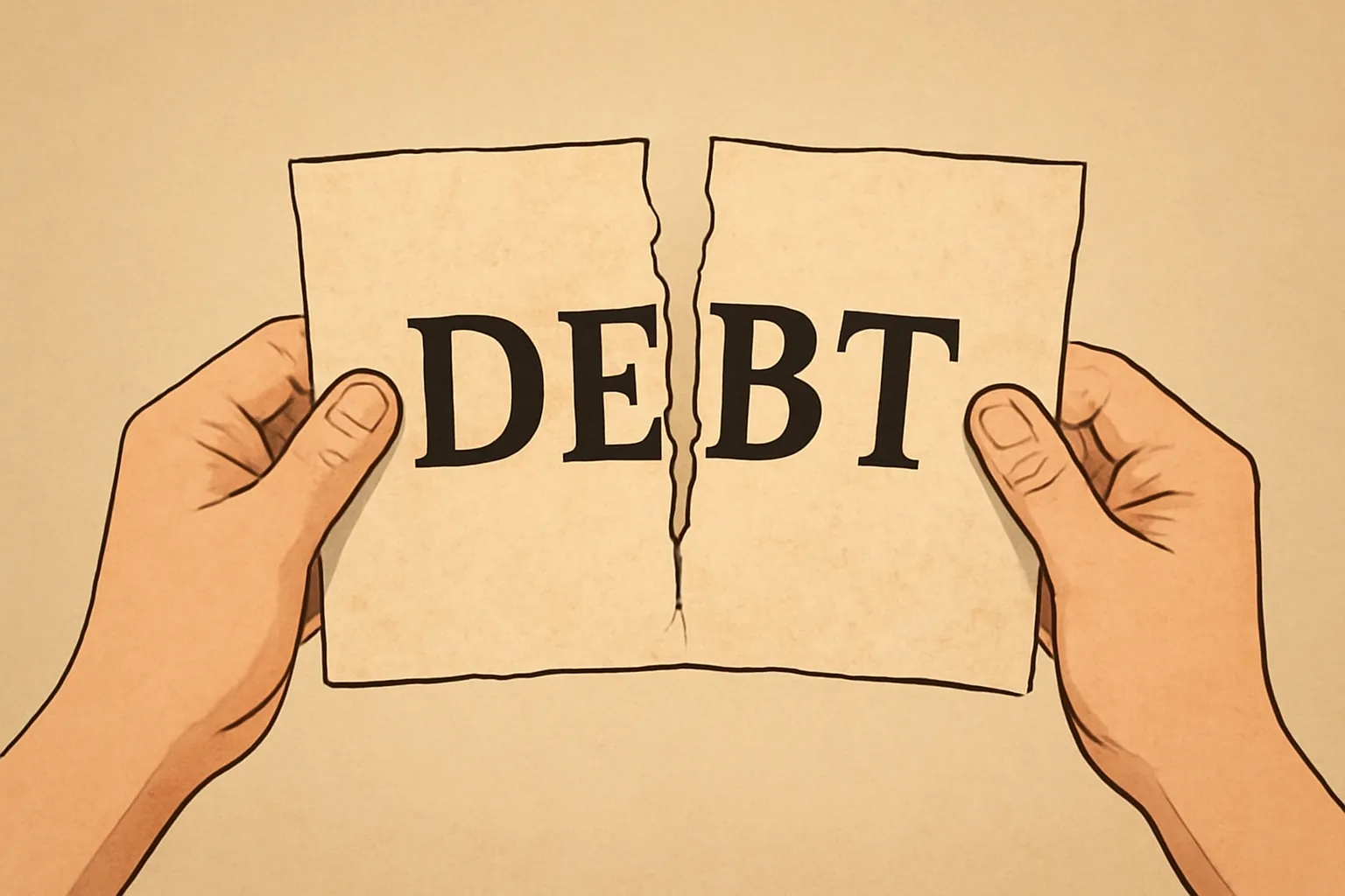 scriptures about debt cancellation