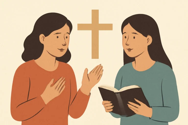 sharing about jesus