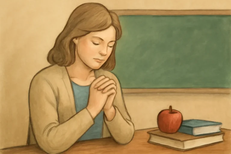 teachers prayer