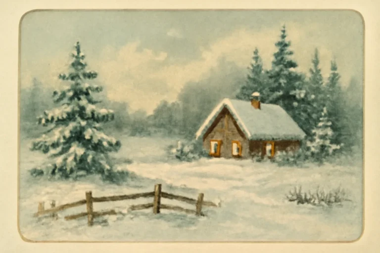vintage holiday postcards